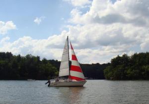 Sailing along on Seneca Lake